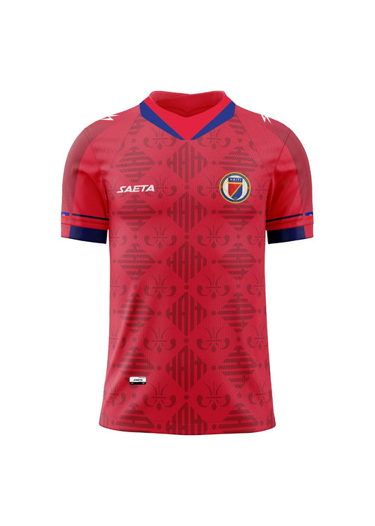 Haiti Soccer Jersey (Red)