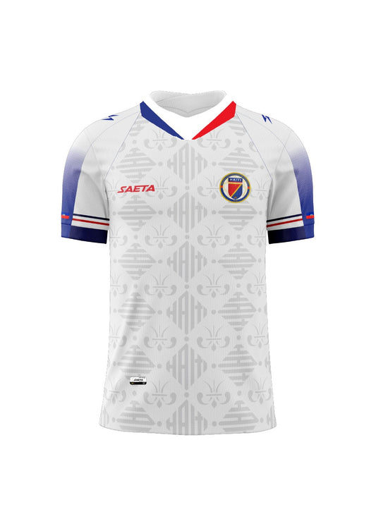 Haiti Soccer Jersey (White)